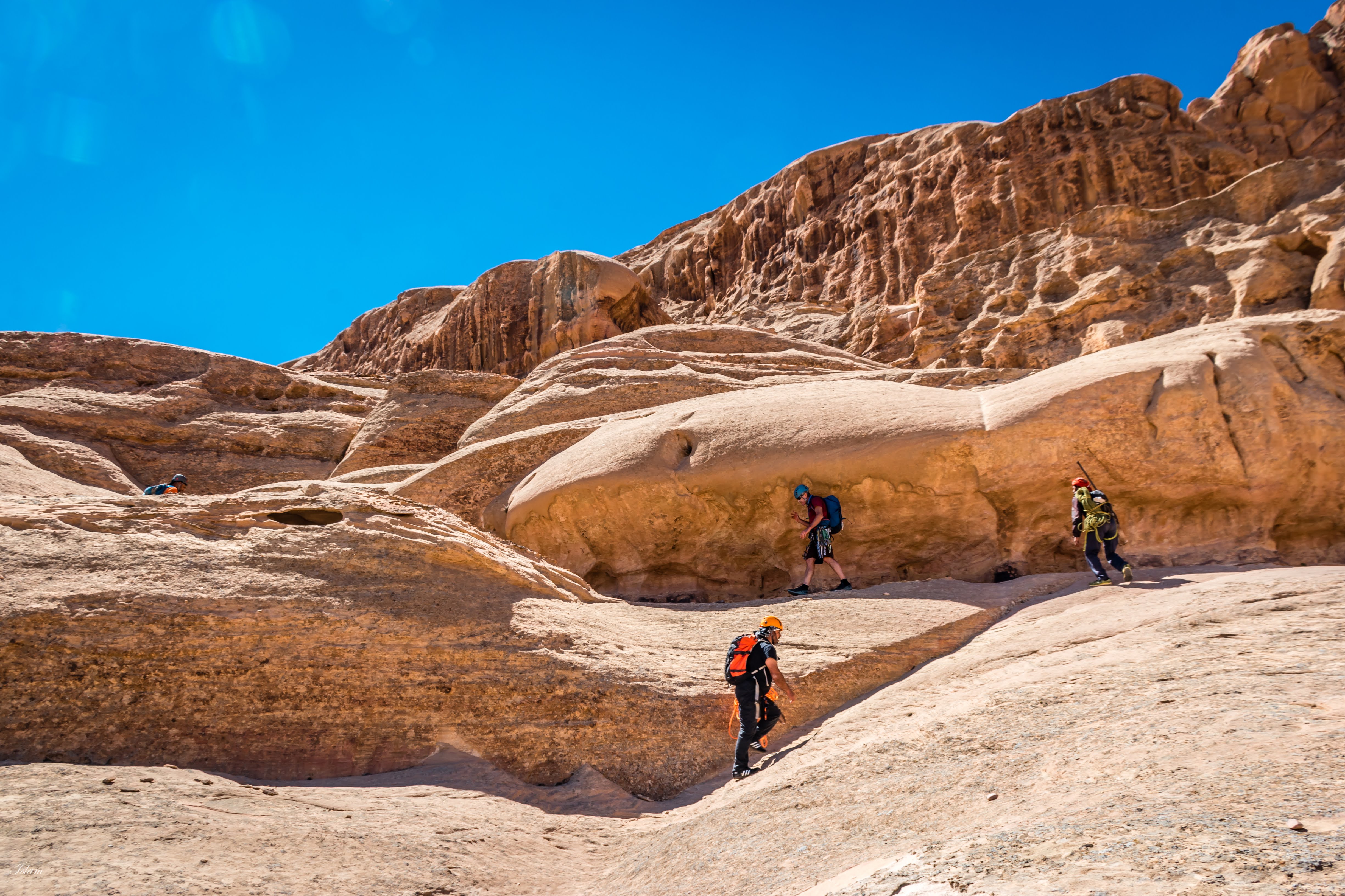 Midway through the route