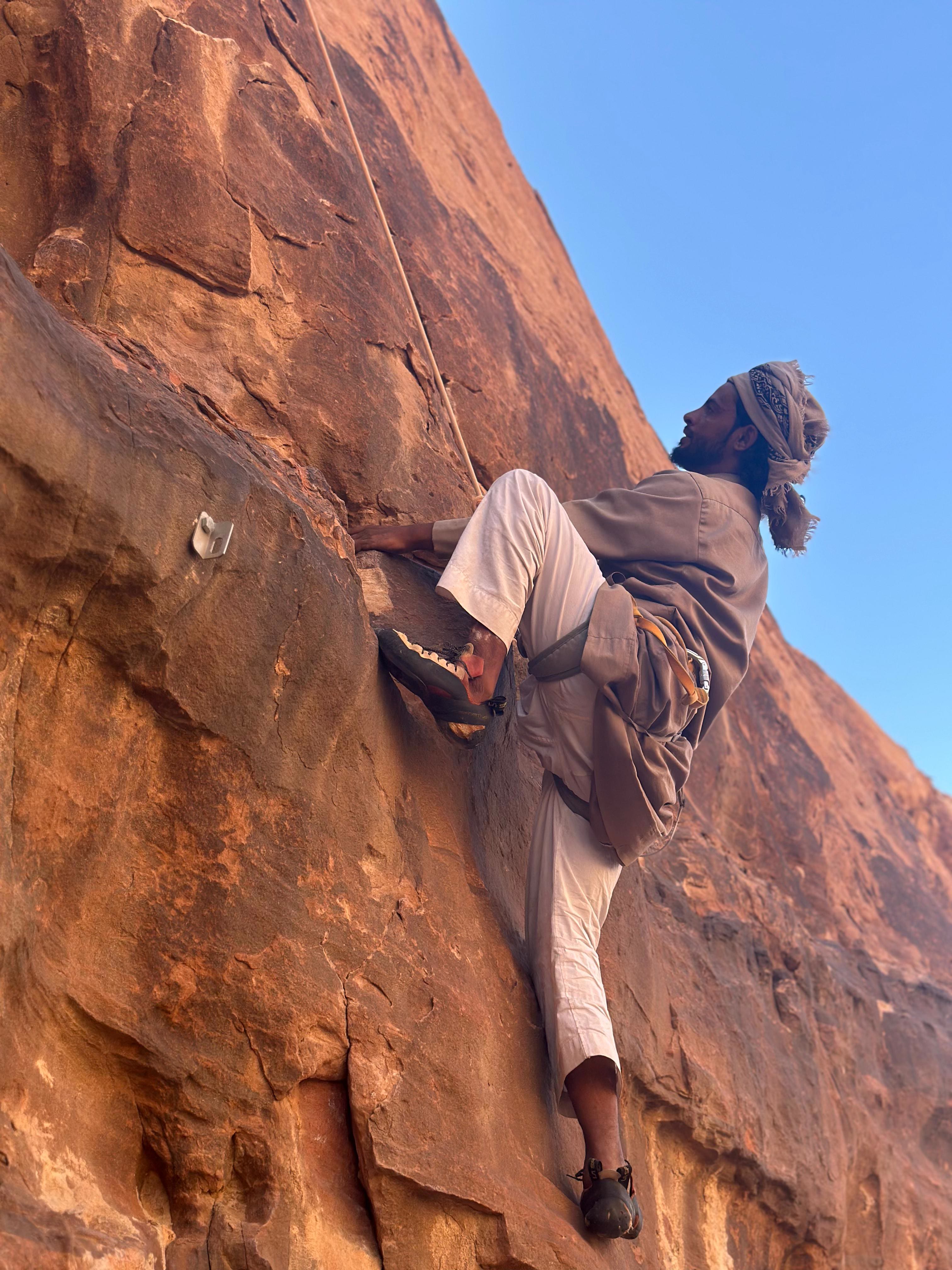 Expert climbing techniques