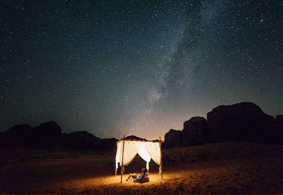 Overnight Summit Camping: Sleeping Under Desert Stars