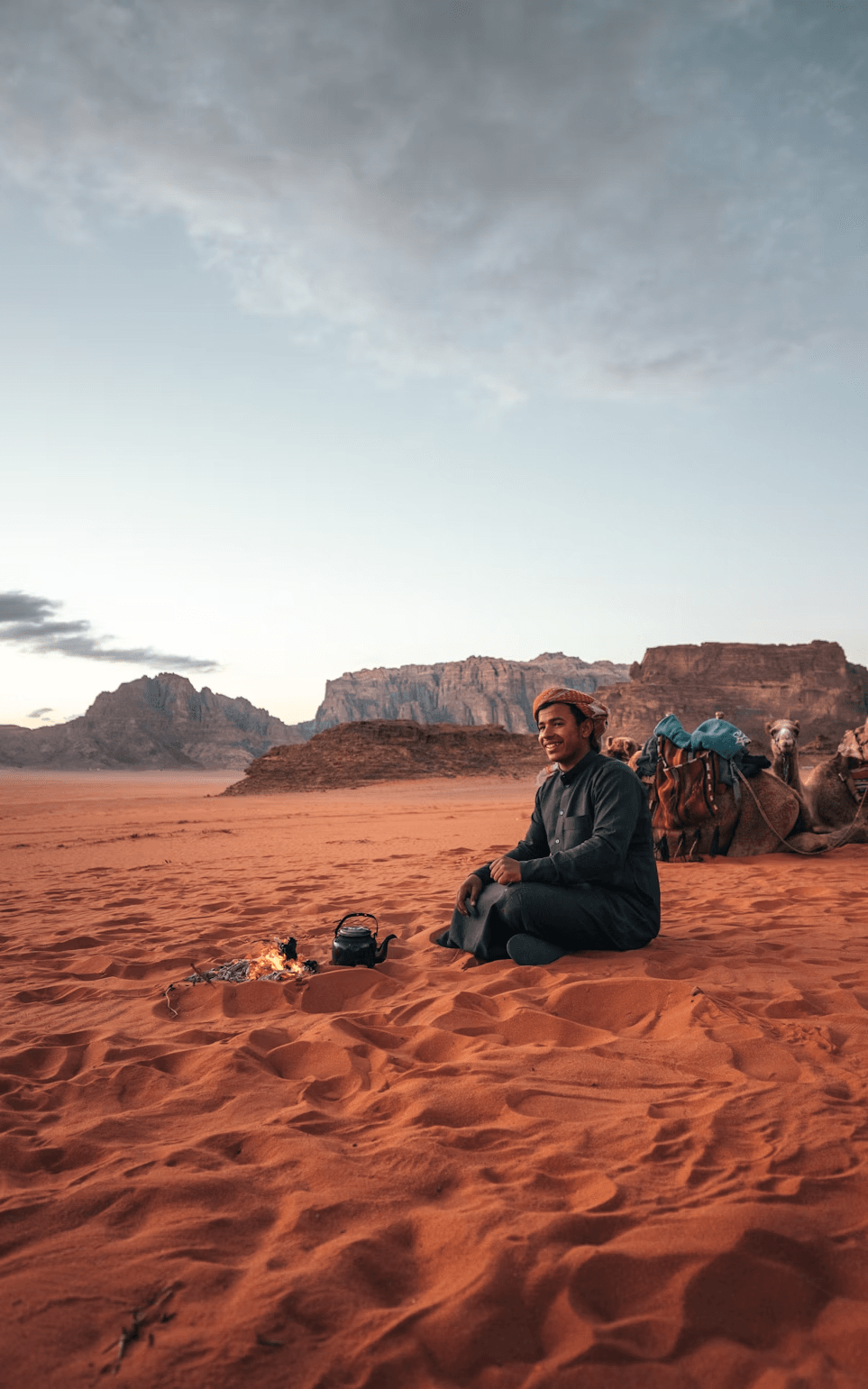 Bedouin guide in Wadi Rum