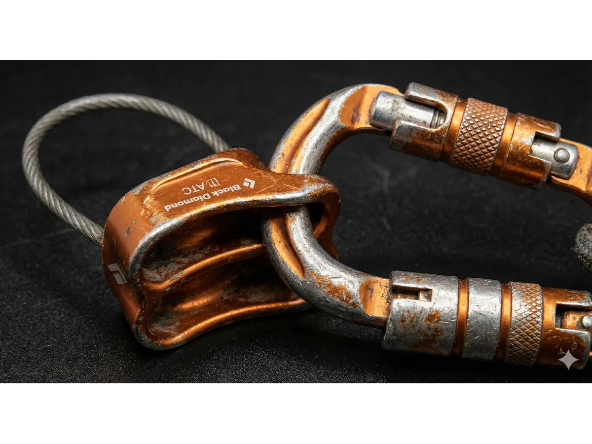 Rent Belay Device (ATC/Grigri) - Wadi Rum Climbing