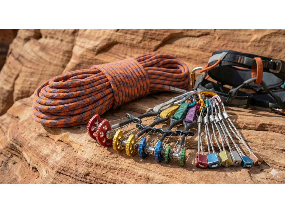 Rent Traditional Rack (Cams & Nuts) - Wadi Rum Climbing